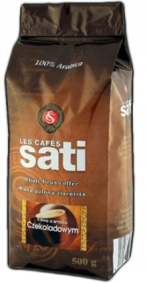 Zrnková káva -  Kaviareň Cafe Sati Chocolate Grainy 500 g