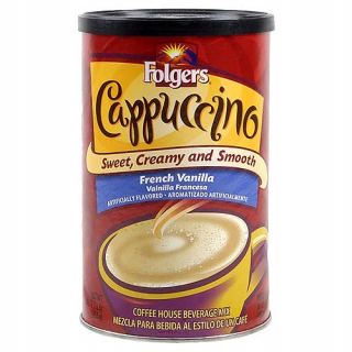 Instantná káva -  Káva Cappuccino French vanilka 453g z USA