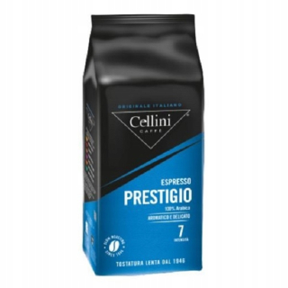 Zrnková káva - Káva Cellini PRESTIGIO ARABICA 1000 G. ZRNO