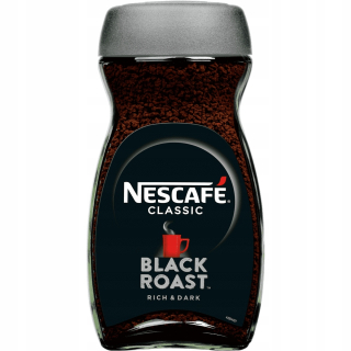 Instantná káva -  Klasická čierna pečenie 200g NESCAFE Káva