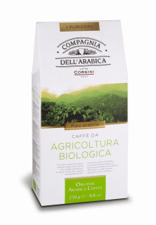 Káva mletá -  Corps Corsini Arabica Poľnohospodárstvo Biologica 250g