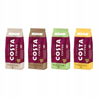 Káva mletá -  COST CODA Káva mleté set 4x200g