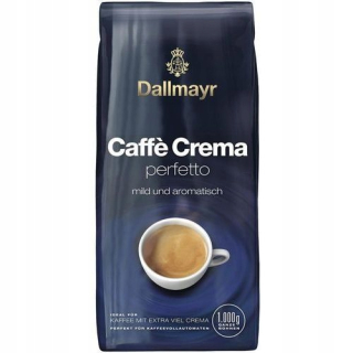Zrnková káva -  DALLMAYR CAFFE CREMA PERFETTO káva 1kg ČERSTVÁ HIT!