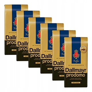 Káva mletá -  Káva DALLMAYR PRODOMO 6 x 500gr mletá DE