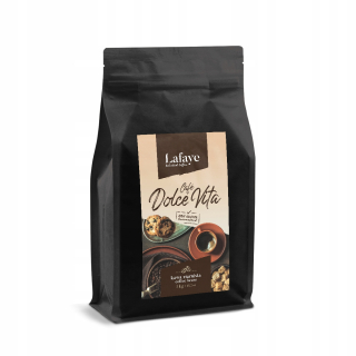 Káva mletá -  Káva DOLCE VITA 1 kg ROBUSTNÉ ARABIKOVÉ ZRNKY