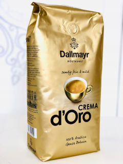 Zrnková káva - Káva Dallmayr Crema D'Oro 1 kg zŕn