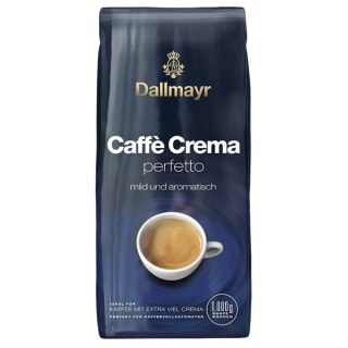 Zrnková káva - DALLMAYR CREMA PERFETTO 1KG ZRBAČNÉ