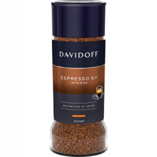 Instantná káva - Davidoff Espresso 57 Intenzívna káva 100 g rozpúšťadla