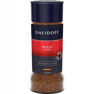 Instantná káva - Davidoff Rich Aroma káva 100g instantná