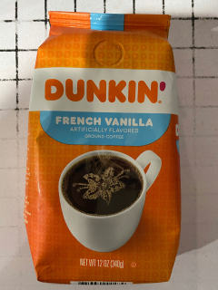 Káva mletá -  Káva Dunkin Donuts French Vanilla 340g z USA