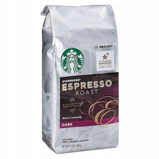 Káva mletá - Espresso starbucks pečené 340g z USA