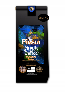 Zrnková káva -  Coffee Fiesta Južná Amerika Classic 100% Arabica 1kg