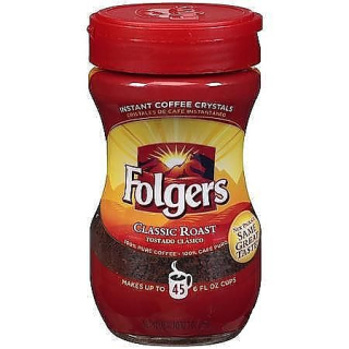 Instantná káva -  Káva Folgers Classic Pečené 226G z USA