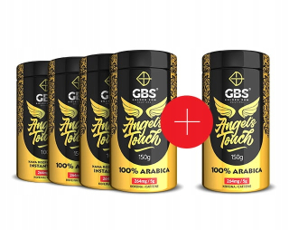 Káva mletá -  Káva TOUCH GBS ANGEL TOUCH MIELONA 5XMOC 5PAC FLUTORS