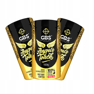Instantná káva - Káva Pohybové GBS Angel Dotyk rozpustný 3PAK 3X100G.