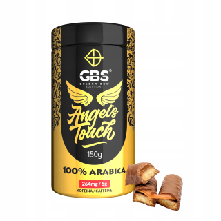 Káva mletá - Káva GBS Angels TOUCH MIELONA 150G5XKOFEINA BUTON