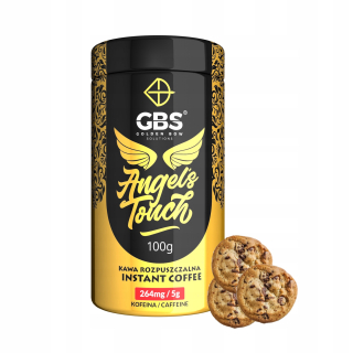 Instantná káva -  Káva GBS Angels Dotknite sa rozpustného krehkého cookie