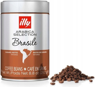 Zrnková káva - Káva Illy Arabica Selection 250g Brazília