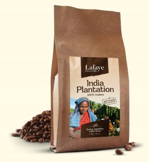 Káva mletá - Káva India Plantation 1000g zrno