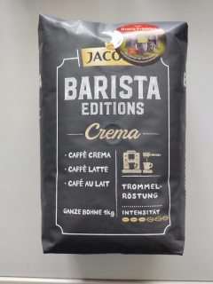 Zrnková káva - Jacobs Barista Editions Crema káva 1kg