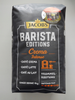 Zrnková káva - Káva Jacobs Barista Editions Crema Intense 1KG