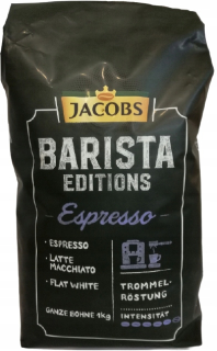 Zrnková káva -  Jacobs Coffee Barista Editions espresso 1kg obilia