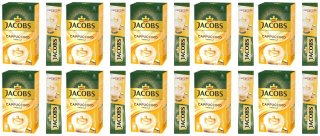 Cappuccino - Kapučíno - Káva Jacobs Cappuccino vanilka 80 x 18g
