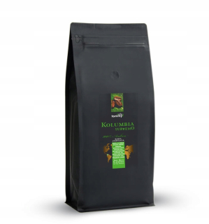 Zrnková káva -  Káva Kolumbia SUPREMO 1KG