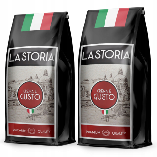 Zrnková káva -  Káva La Underia Crema E Gusto 2kg čerstvo pečené