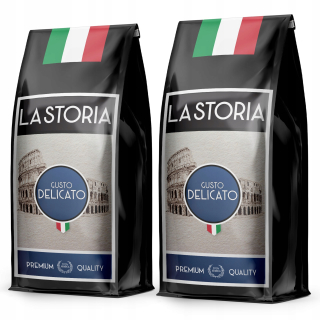 Zrnková káva -  Káva La Story Gusto Delicato 2kg čerstvo pečené