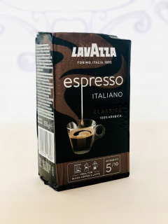 Káva mletá - Káva Lavazza Caffe Espresso 250g Mielona