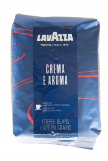 Zrnková káva - Káva Lavazza Crema E Aroma modrá 1kg Granist