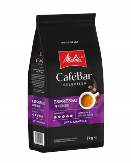 Zrnková káva -  MELITTA CAFEBAR ESPRESSO INTENSE 1 kg