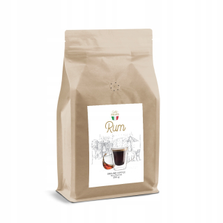 Káva mletá -  Ground Coffee Rum Rum 250g ochutené ochutené