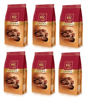 Zrnková káva - Káva MK Cafe Crema Grainy 1 kg x 6ks