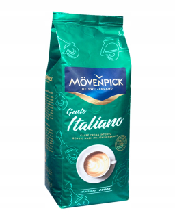 Zrnková káva -  Káva MovenPick Caffe Crema Gusto Italiano 1 kg