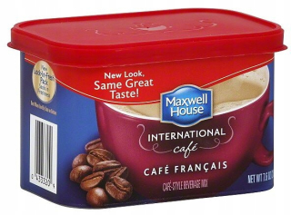 Instantná káva -  Maxwell House Francais 216G z USA
