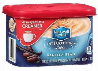 Instantná káva -  Maxwell House Vanilla Bean 241g z USA