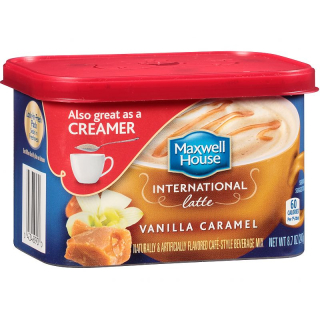 Instantná káva -  Maxwell House Vanilla Carame 256g z USA