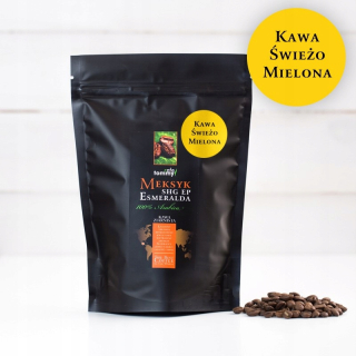 Káva mletá - Káva Mexiko SHG E Esmeralda 250g Mielona