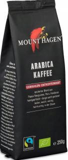Káva bez kofeínu -  Mletá káva arabica defaffe bio 250g