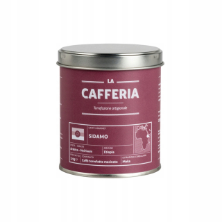 Káva mletá -  Mletá káva Arabica Dedičstvo Sidamo La Cafferia