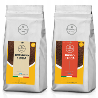 Káva mletá - Káva Mincia Cremoso, Rosso 2kg - Čerstvo pečené