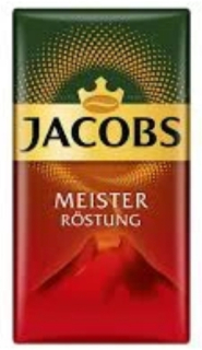 Káva mletá - Mleté kávu jacobs meister rostung 500g de