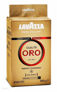 Káva mletá -  Lavazza Quality Oro 100% Arabica 500g