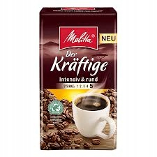 Káva bez kofeínu -  Jedlo Melitta der Kraftige 500g Nemecko