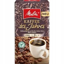 Káva bez kofeínu -  Mletá káva Melitta Kaffee des Jahres kakao 500g