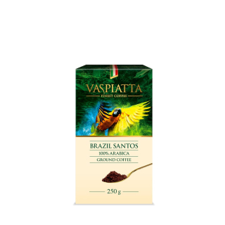 Káva mletá - Mleté kávy vasspiatta Brazília Santos 250 g