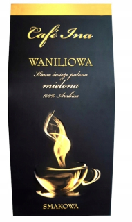 Káva mletá -  Kávové zem vanilka Cafe ina 225g