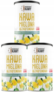 Káva bez kofeínu -  Mletá káva s púpava root 3x150g